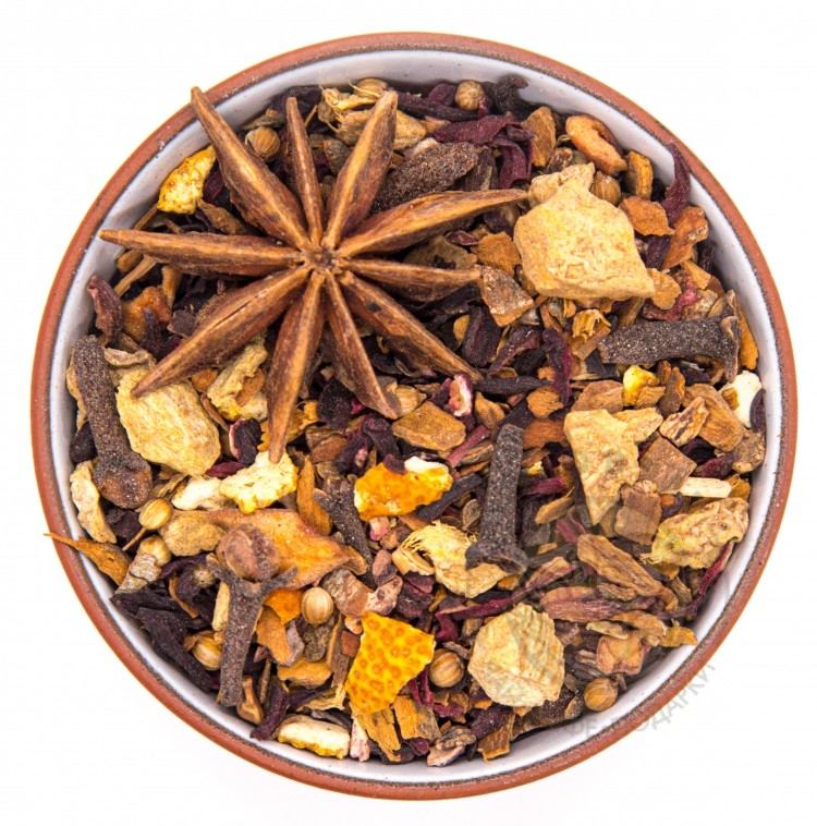 Té de frutas Vino caliente, aromatizado